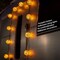 Halloween Pumpkin Lantern String Lights – 10-Pack 3D Orange Jack-O’-Lantern Fabric Lanterns, 9.8FT Connectable Plug-In String Lights, UL-Listed Outdoor & Indoor Halloween Decorations